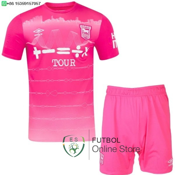 Camiseta Ipswich Town Conjunto Completo Hombre 24/2025 Tercera