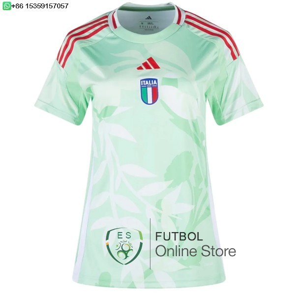 Camiseta Italia Mujer 2025 Segunda