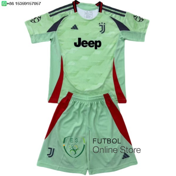 Camiseta Juventus Ninos Concepto 25/2026 Verde