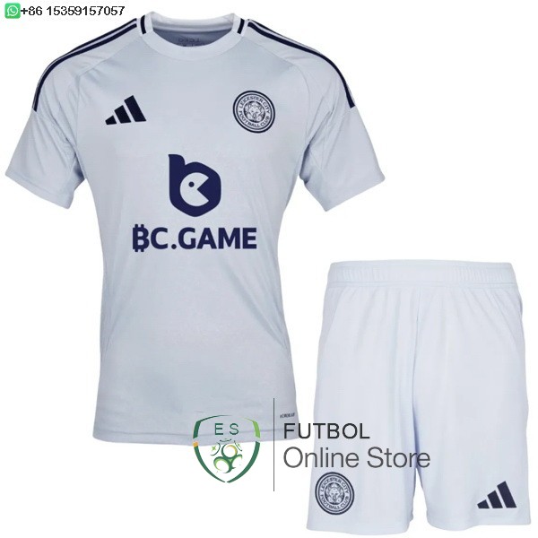 Camiseta Leicester City Conjunto Completo Hombre 24/2025 Tercera