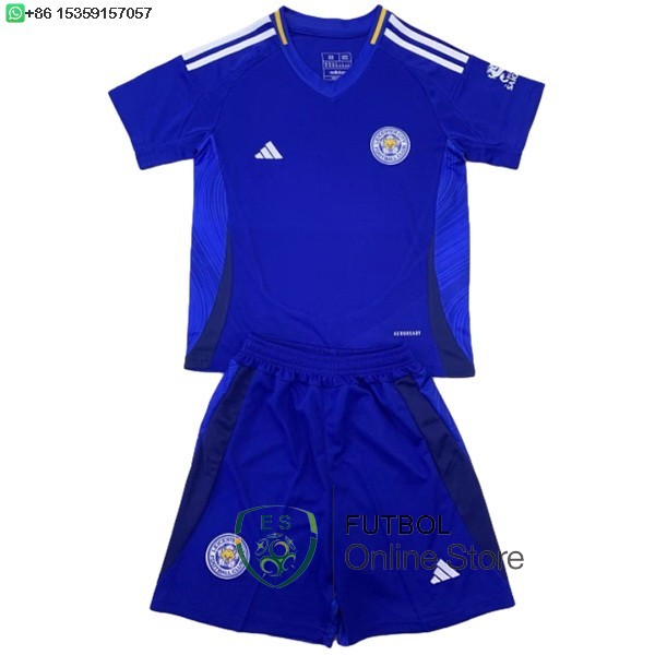 Camiseta Leicester City Ninos 24/2025 Primera