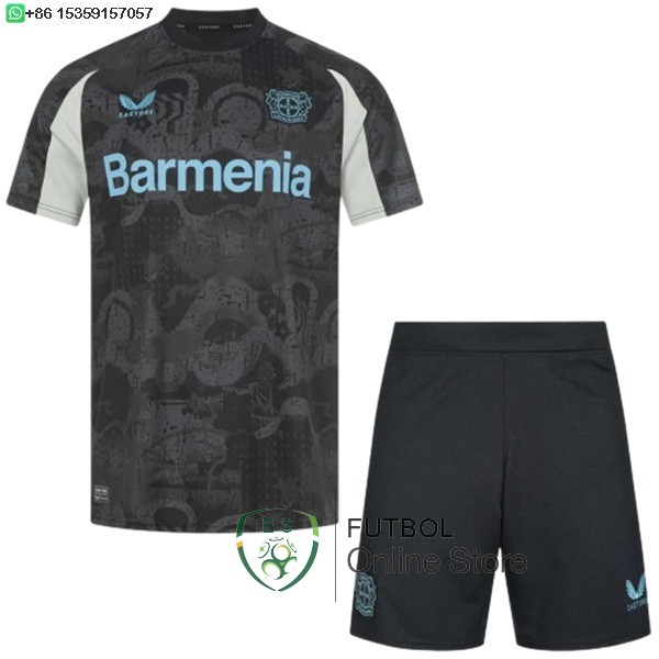 Camiseta Leverkusen Conjunto Completo Hombre 24/2025 Tercera