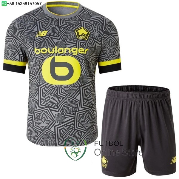 Camiseta Lille Conjunto Completo Hombre 24/2025 Tercera