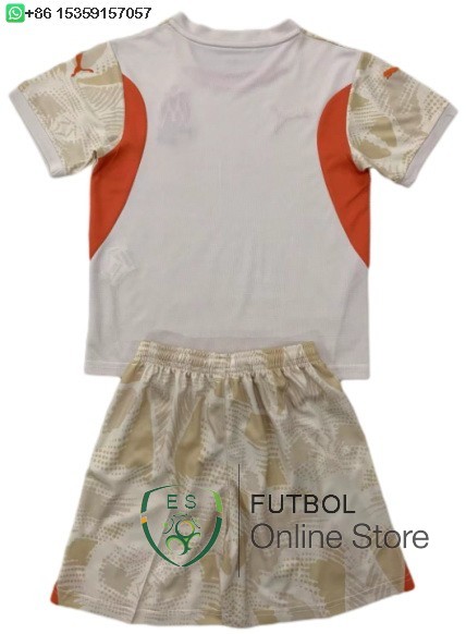 Camiseta Marsella Conjunto Completo Hombre 24/2025 Portero Amarillo