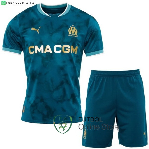 Camiseta Marsella Ninos 24/2025 Segunda