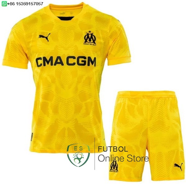 Camiseta Marsella Ninos Portero 24/2025 I Amarillo