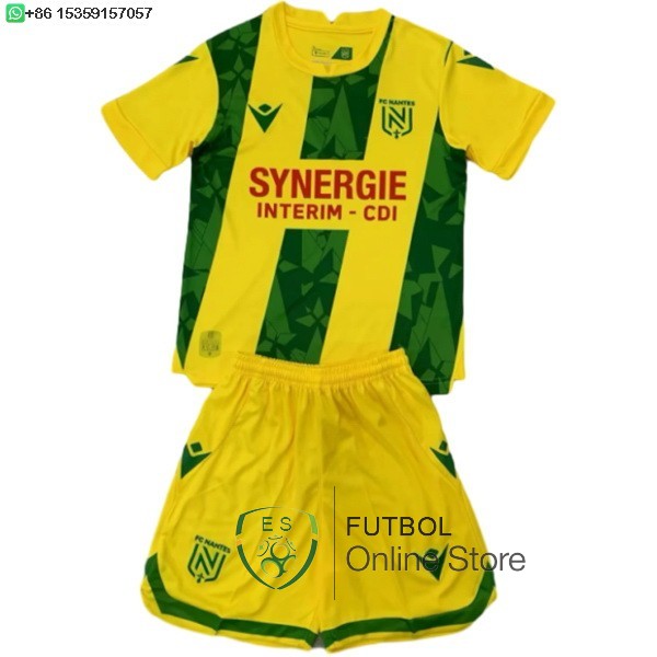 Camiseta Nantes Conjunto Completo Hombre 24/2025 Primera