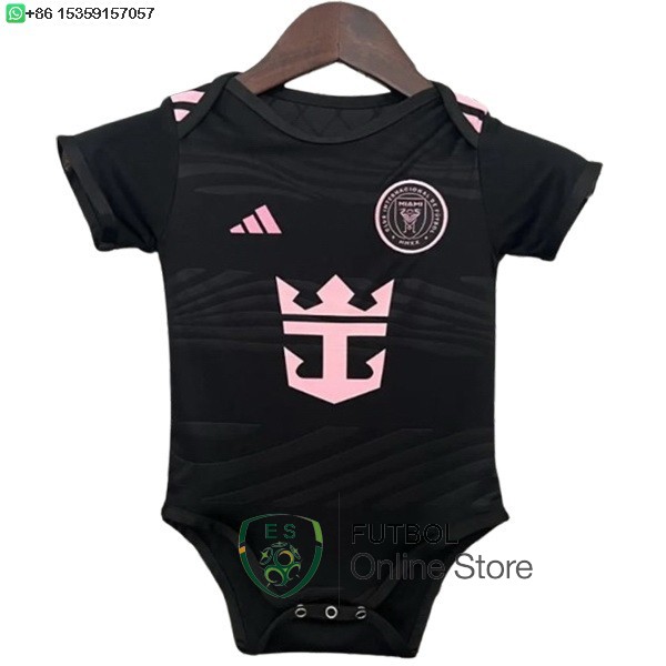 Camiseta Onesies Inter Miami Ninos 24/2025 Segunda
