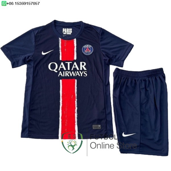 Camiseta Paris Saint Germain Conjunto Completo Hombre 24/2025 Primera