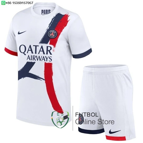 Camiseta Paris Saint Germain Conjunto Completo Hombre 24/2025 Segunda