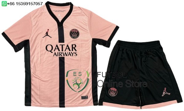 Camiseta Paris Saint Germain Conjunto Completo Hombre 24/2025 Tercera
