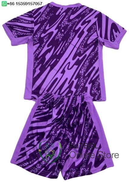Camiseta Paris Saint Germain Ninos Portero 24/2025 Purpura