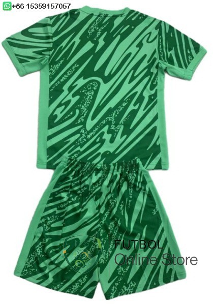 Camiseta Paris Saint Germain Ninos Portero 24/2025 Verde
