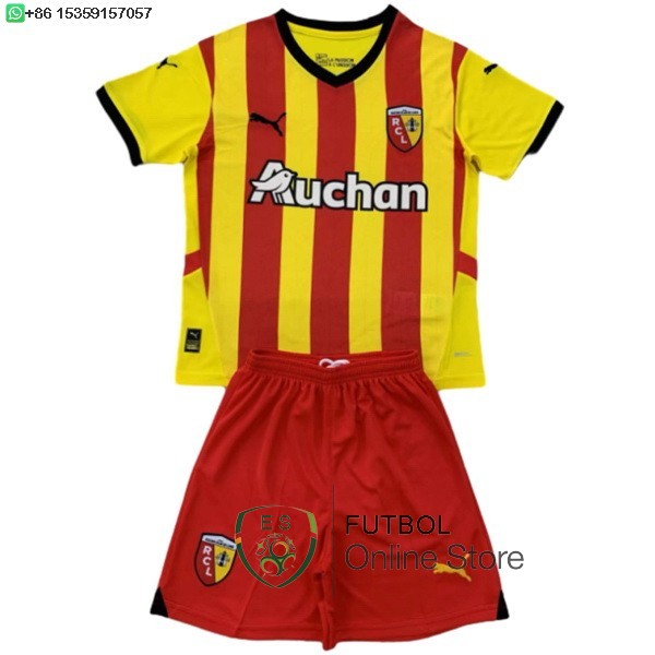 Camiseta RC Lens Conjunto Completo Hombre 24/2025 Primera