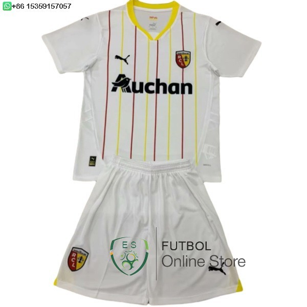 Camiseta RC Lens Conjunto Completo Hombre 24/2025 Tercera