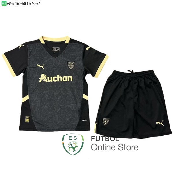 Camiseta RC Lens Ninos Especial 24/2025 Negro