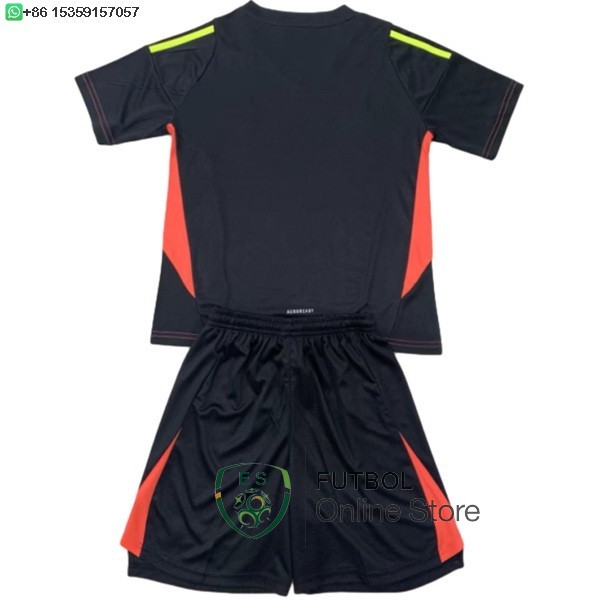 Camiseta Real Madrid Conjunto Completo Hombre 24/2025 Portero Negro