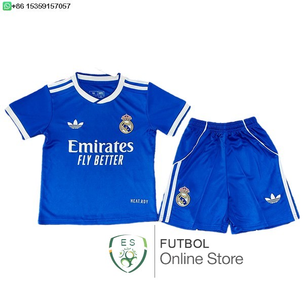 Camiseta Real Madrid Ninos 25/2026 Tercera Concepto