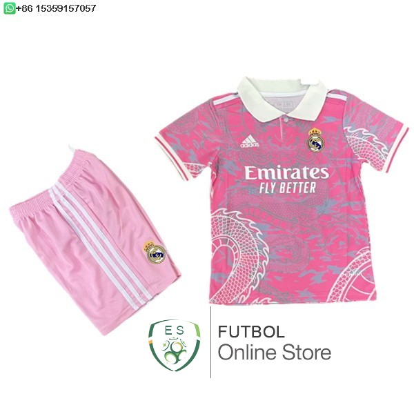 Camiseta Real Madrid Ninos Especial 25/2026 Rosa