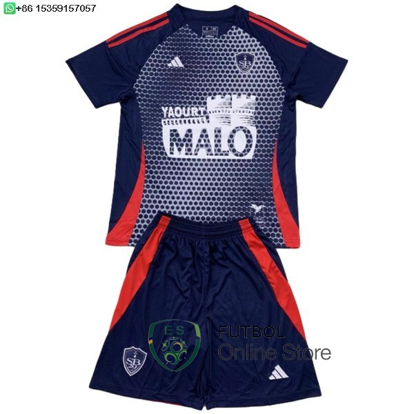Camiseta Stade Brestois Conjunto Completo Hombre 24/2025 Tercera