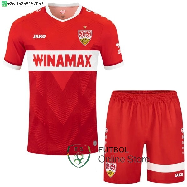 Camiseta Stuttgart Ninos 24/2025 Segunda