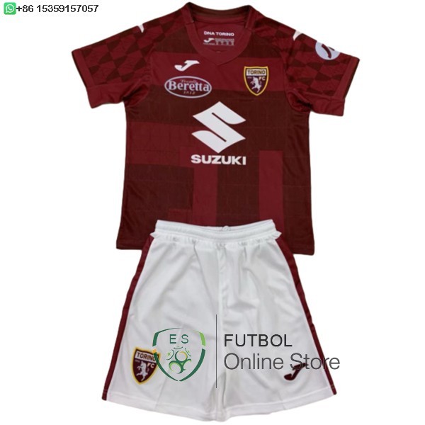 Camiseta Torino Ninos 24/2025 Primera Camiseta Torino Ninos 24/2025 Primera