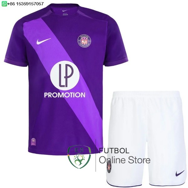 Camiseta Toulouse Ninos 24/2025 Primera