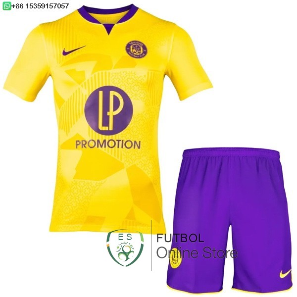 Camiseta Toulouse Ninos 24/2025 Segunda