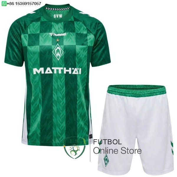 Camiseta Werder Bremen Conjunto Completo Hombre 24/2025 Primera