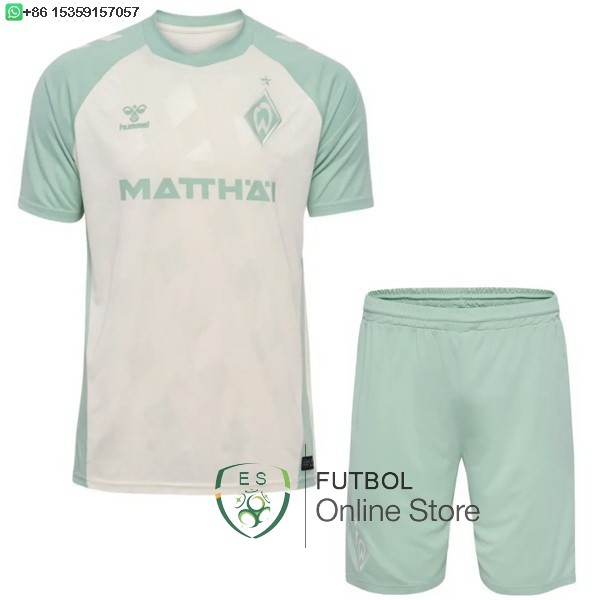 Camiseta Werder Bremen Conjunto Completo Hombre 24/2025 Segunda