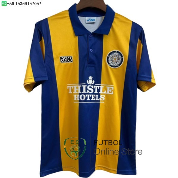 Retro Camiseta Leeds United 1994/1995 Segunda Retro Camiseta Leeds United 1994/1995 Segunda