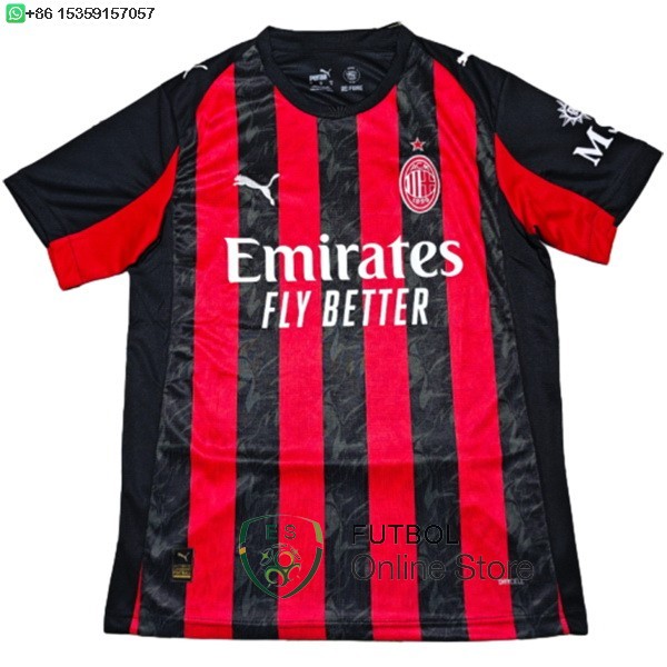Tailandia Camiseta AC Milan 25/2026 Primera Concepto