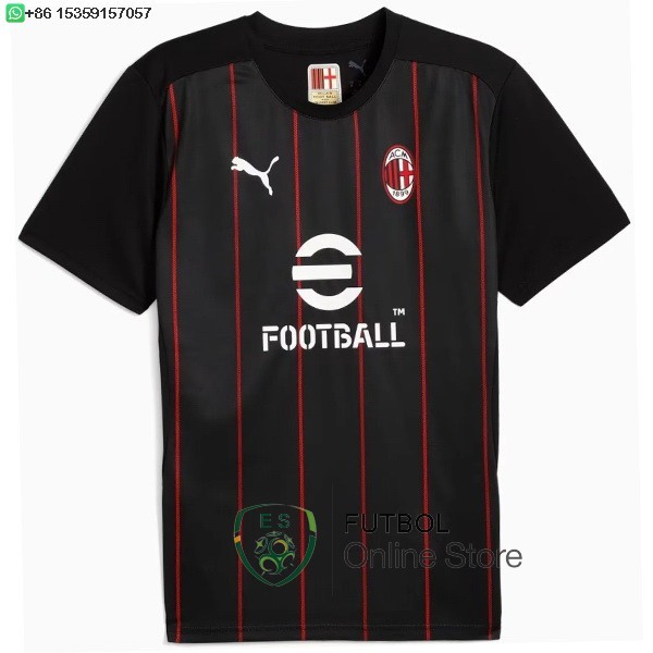 Tailandia Camiseta AC Milan Especial 25/2026 Negro