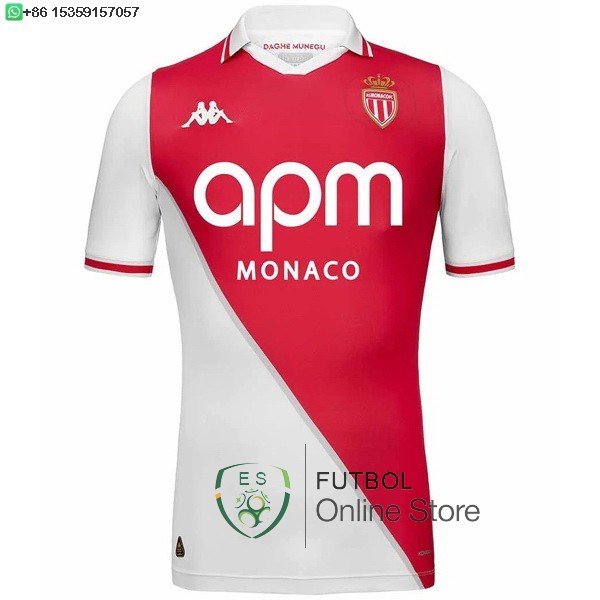 Tailandia Camiseta AS Monaco 24/2025 Primera