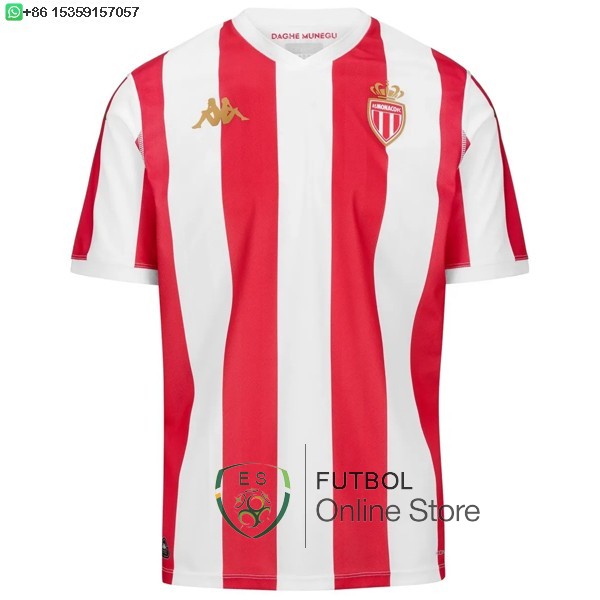 Tailandia Camiseta AS Monaco Especial 24/2025 Rojo Blanco