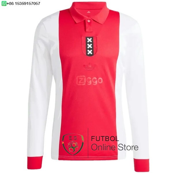 Tailandia Camiseta Ajax 25/2026 Manga Larga Especial Rojo