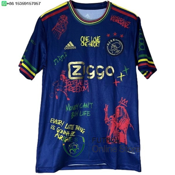 Tailandia Camiseta Ajax Especial 25/2026 Azul