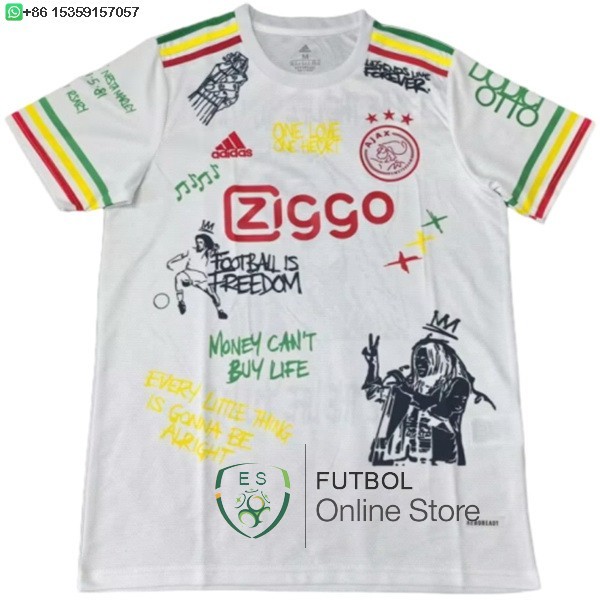 Tailandia Camiseta Ajax Especial 25/2026 Blanco