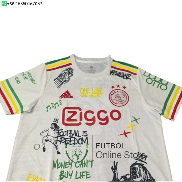Tailandia Camiseta Ajax Especial 25/2026 Blanco