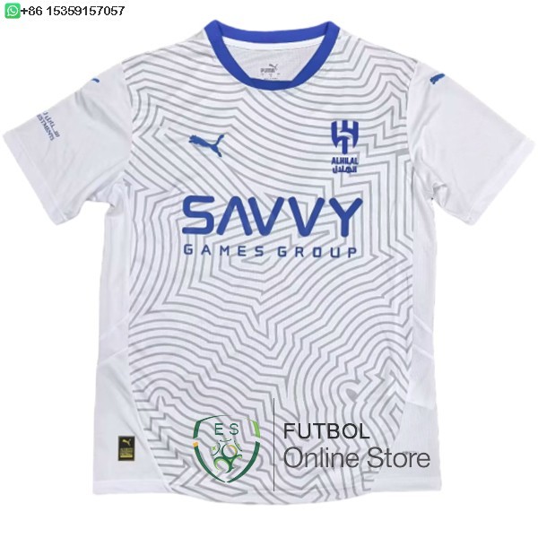 Tailandia Camiseta Al Hilal Saudi FC 24/2025 Segunda