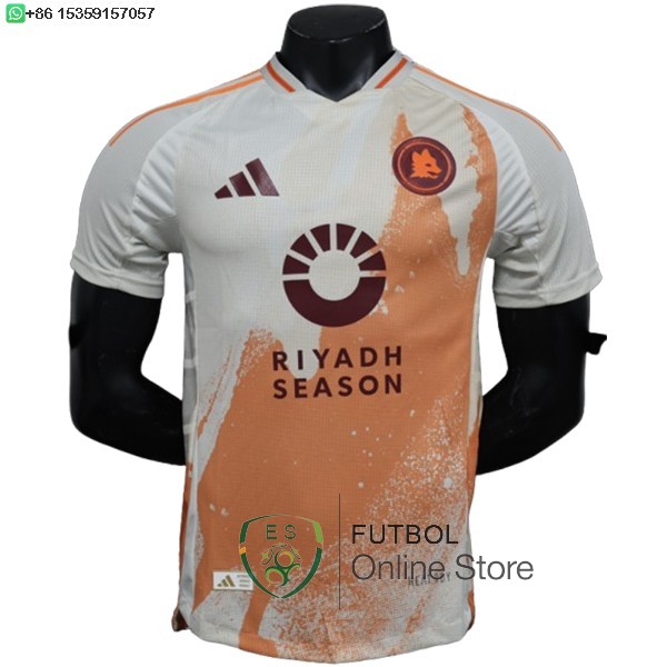 Tailandia Camiseta As Roma 24/2025 Segunda Jugadores