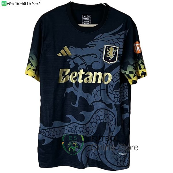 Tailandia Camiseta Aston Villa Especial 25/2026 Negro