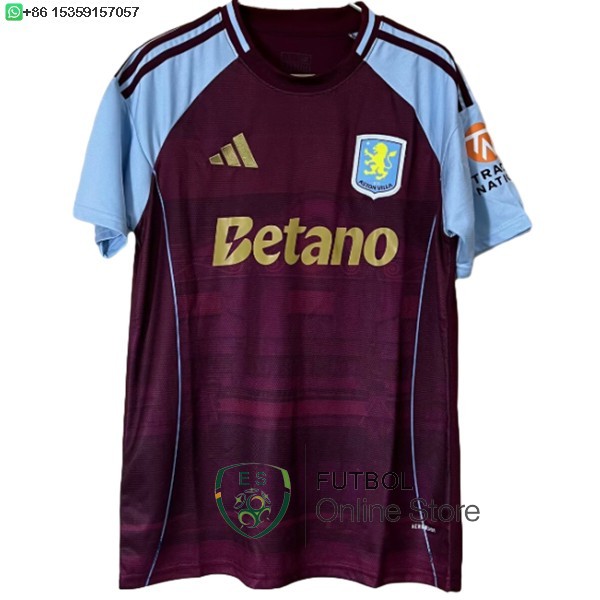 Tailandia Camiseta Aston Villa Especial 25/2026 Rojo