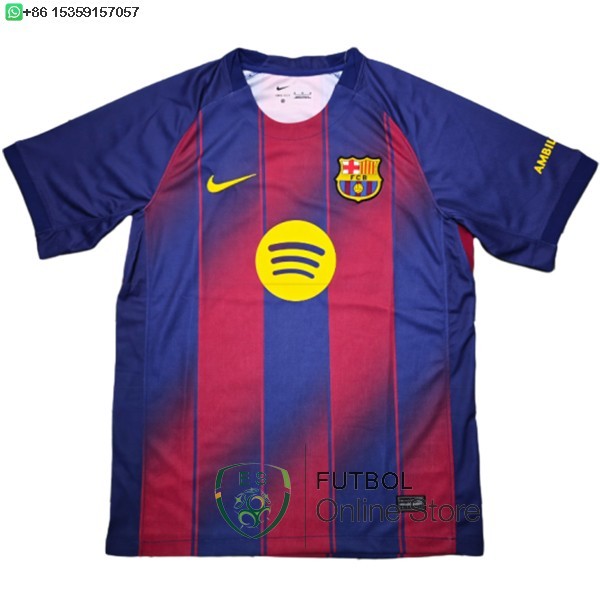 Tailandia Camiseta Barcelona 25/2026 Primera Concepto