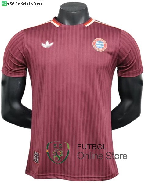 Tailandia Camiseta Bayern Munich 24/2025 Especial Jugadores I Rojo