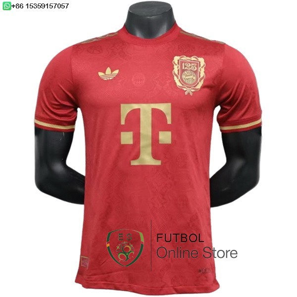 Tailandia Camiseta Bayern Munich 24/2025 Especial Jugadores Rojo
