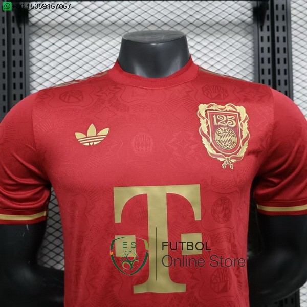 Tailandia Camiseta Bayern Munich 24/2025 Especial Jugadores Rojo