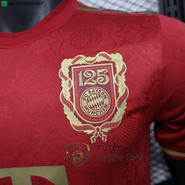Tailandia Camiseta Bayern Munich 24/2025 Especial Jugadores Rojo