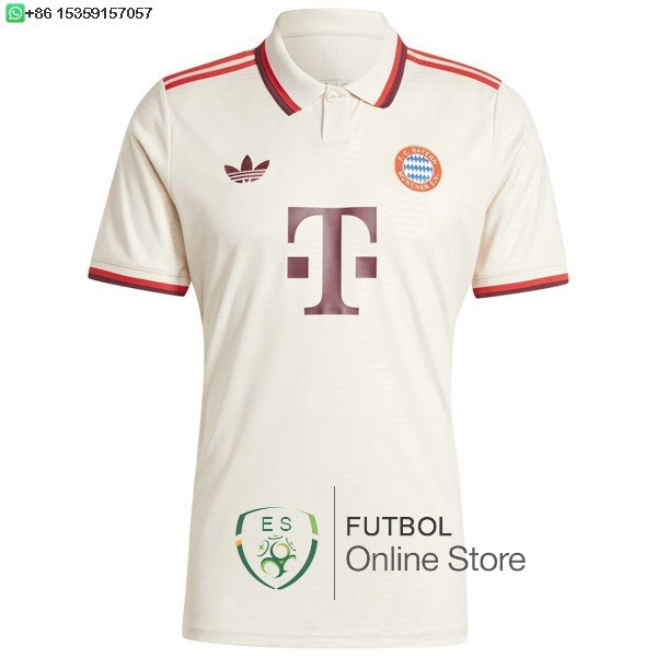 Tailandia Camiseta Bayern Munich 24/2025 Tercera