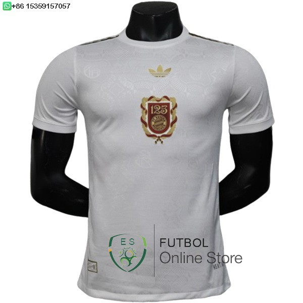 Tailandia Camiseta Bayern Munich 25/2026 Especial Jugadores Blanco